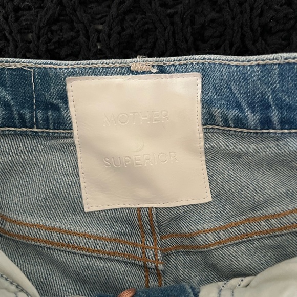 MOTHER SUPERIOR The Tomcat High Rise The Confession Jeans Size 24 - Picture 5 of 12